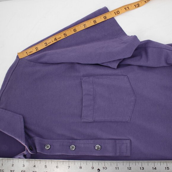 Greyson Polo Shirt Men’s Large Golf Pima Cotton Modal Blend Wolf Logo Casual - Picture 7 of 10